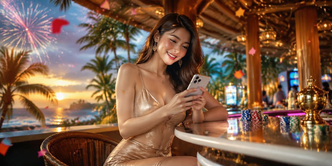Người dùng chơi casino trực tuyến qua điện thoại di động tại lễ hội Ninh Bình
