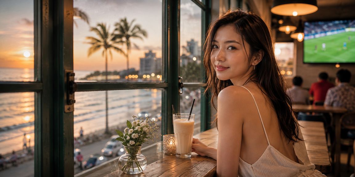 Người dùng Việt Nam xem kèo bóng đá tại quán cà phê Vũng Tàu